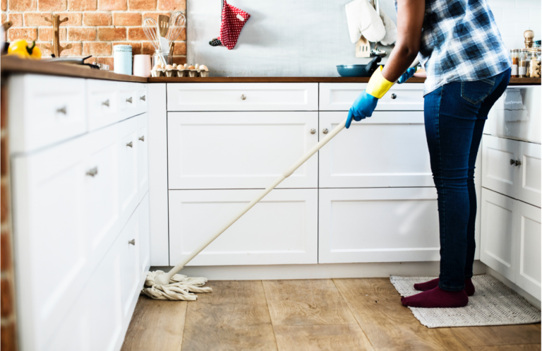 Lady cleaning 768x497