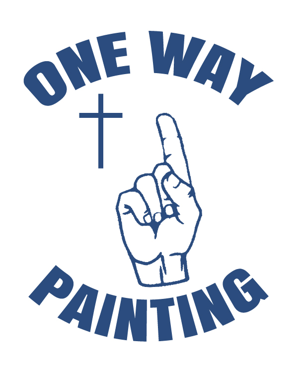 one way painting logo sq